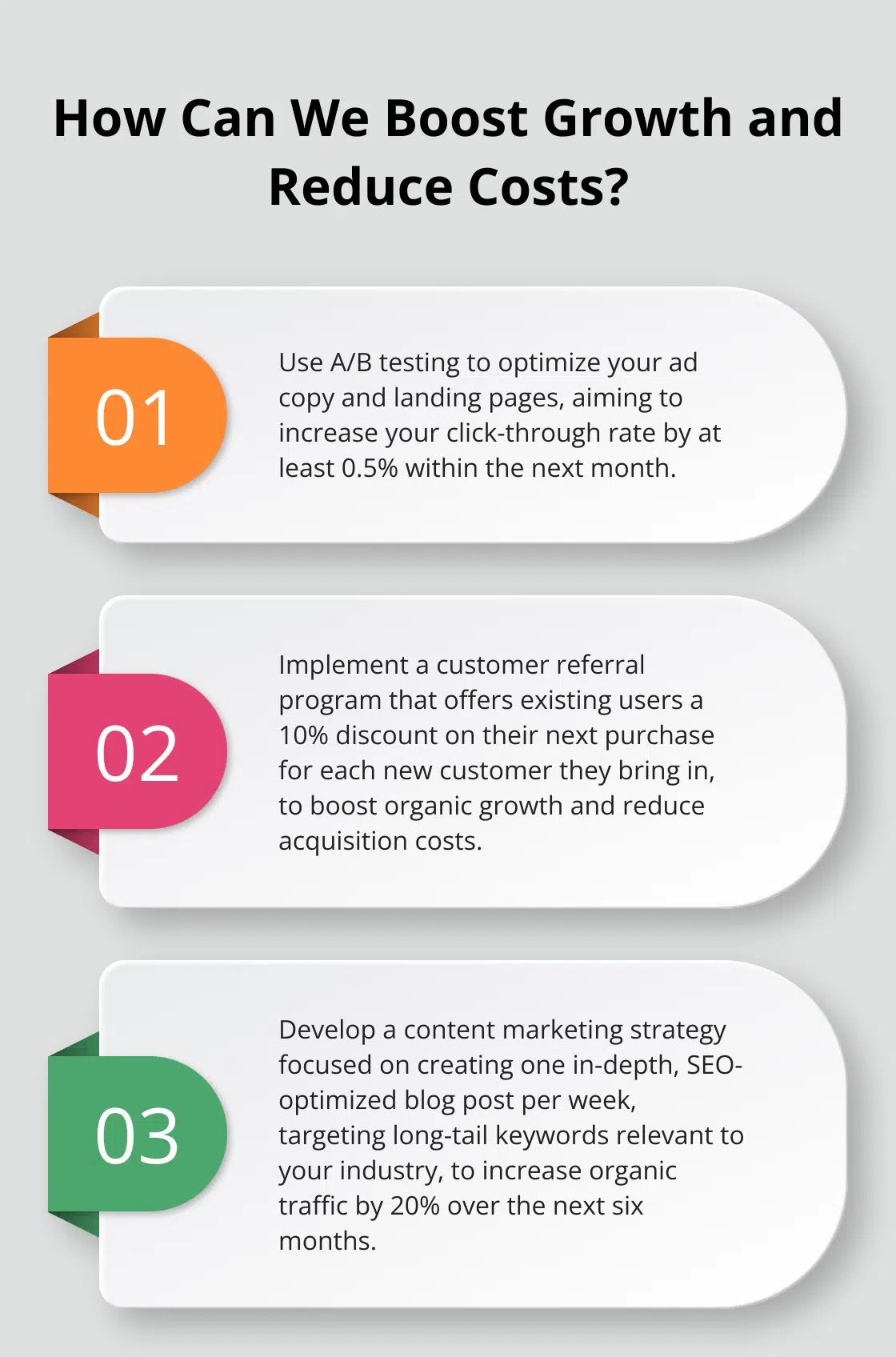 Fact - How Can We Boost Growth and Reduce Costs?