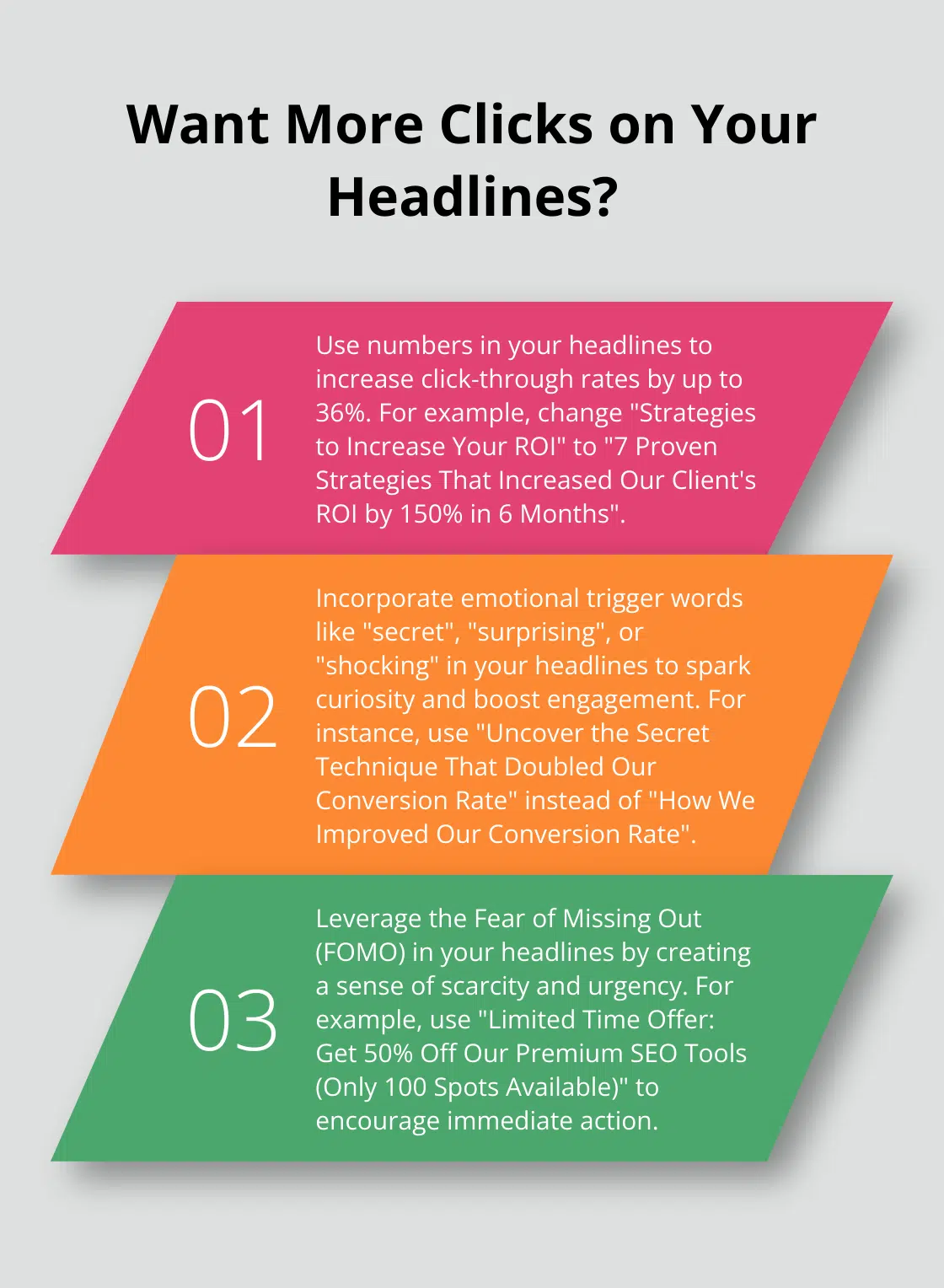 Fact - Want More Clicks on Your Headlines?